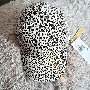 Michael Kors Black and white women baseball hat